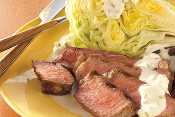 Steak House Wedge Salad with Blue Cheese Dressing by Weber Grills