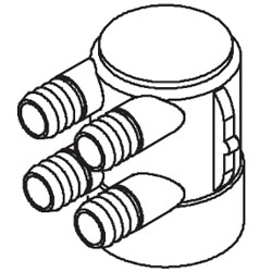 Sundance®- 4 Pt Manifold 3/4" Barb