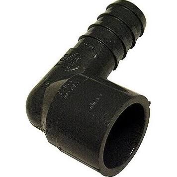 Sundance® 3/4" Slip x 3/4" Barb 90 Elbow Adapter