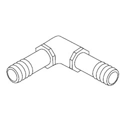 Sundance®- 3/4" Barb to Barb Elbow Adapter 