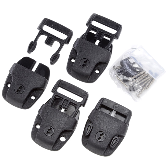 Sundance®- Black Cover Locks (Set of 4) 