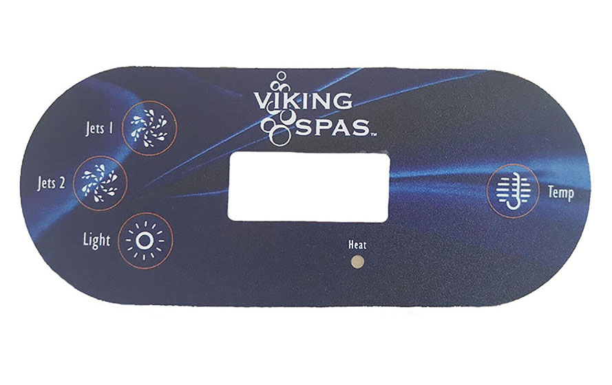 Viking Overlay Only - 2 Pump VL-406 Series 