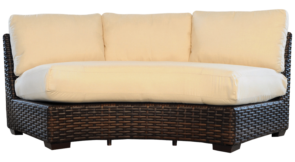 Curved Sectional 
width:83"
height:30" depth:35.5"