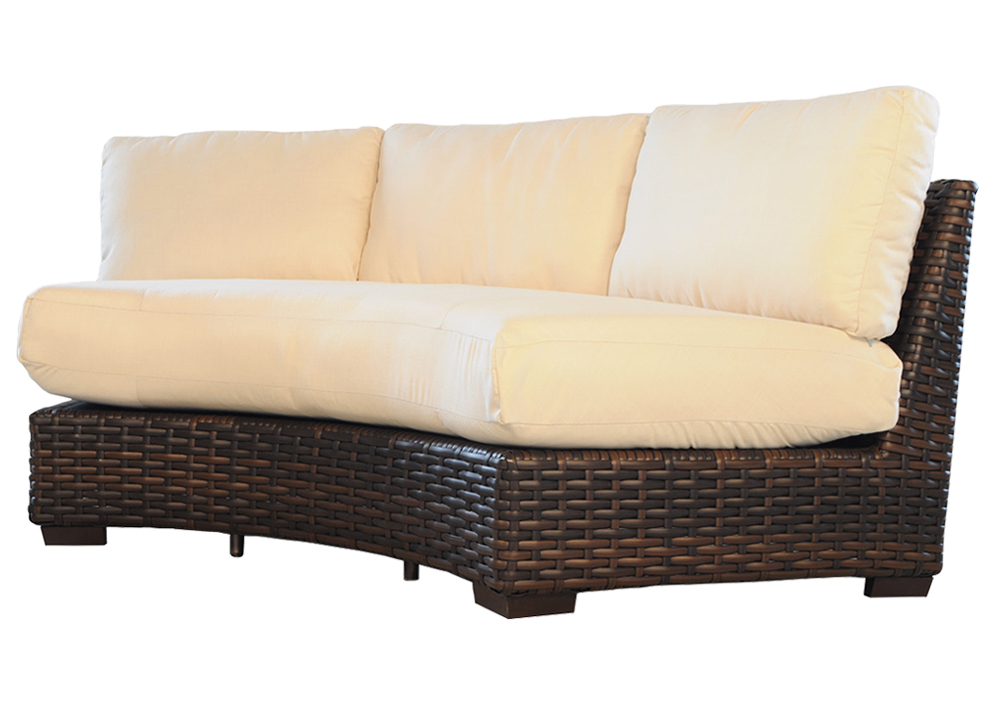 Curved Sectional 
width:83"
height:30" depth:35.5"