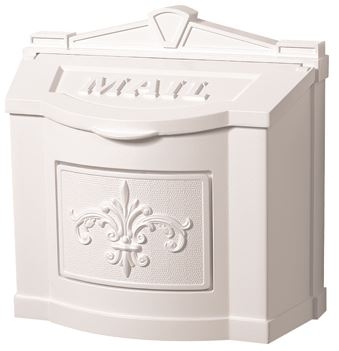 All White Fleur De Lis Series