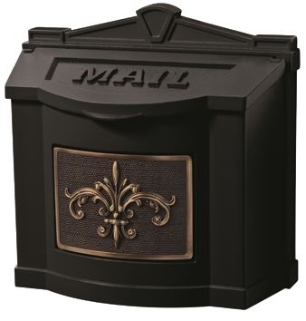 Black/Antique Bronze Fleur De Lis Series