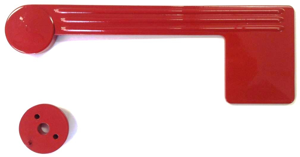 Janzer Mailbox Flag - Gloss Red