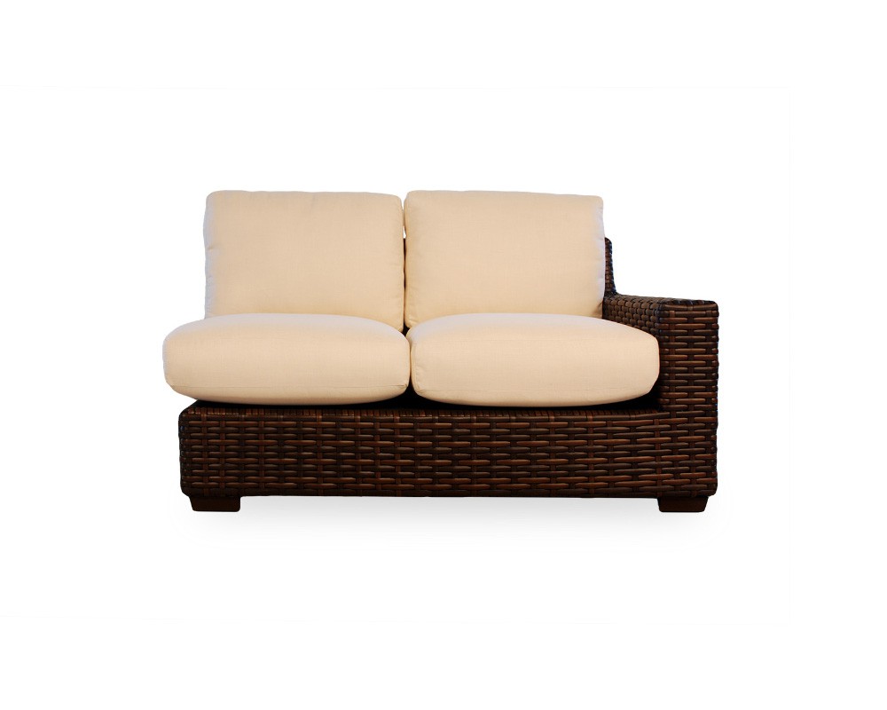 LEFT ARM LOVE SEAT width 54" height 29.5" depth 35.5"