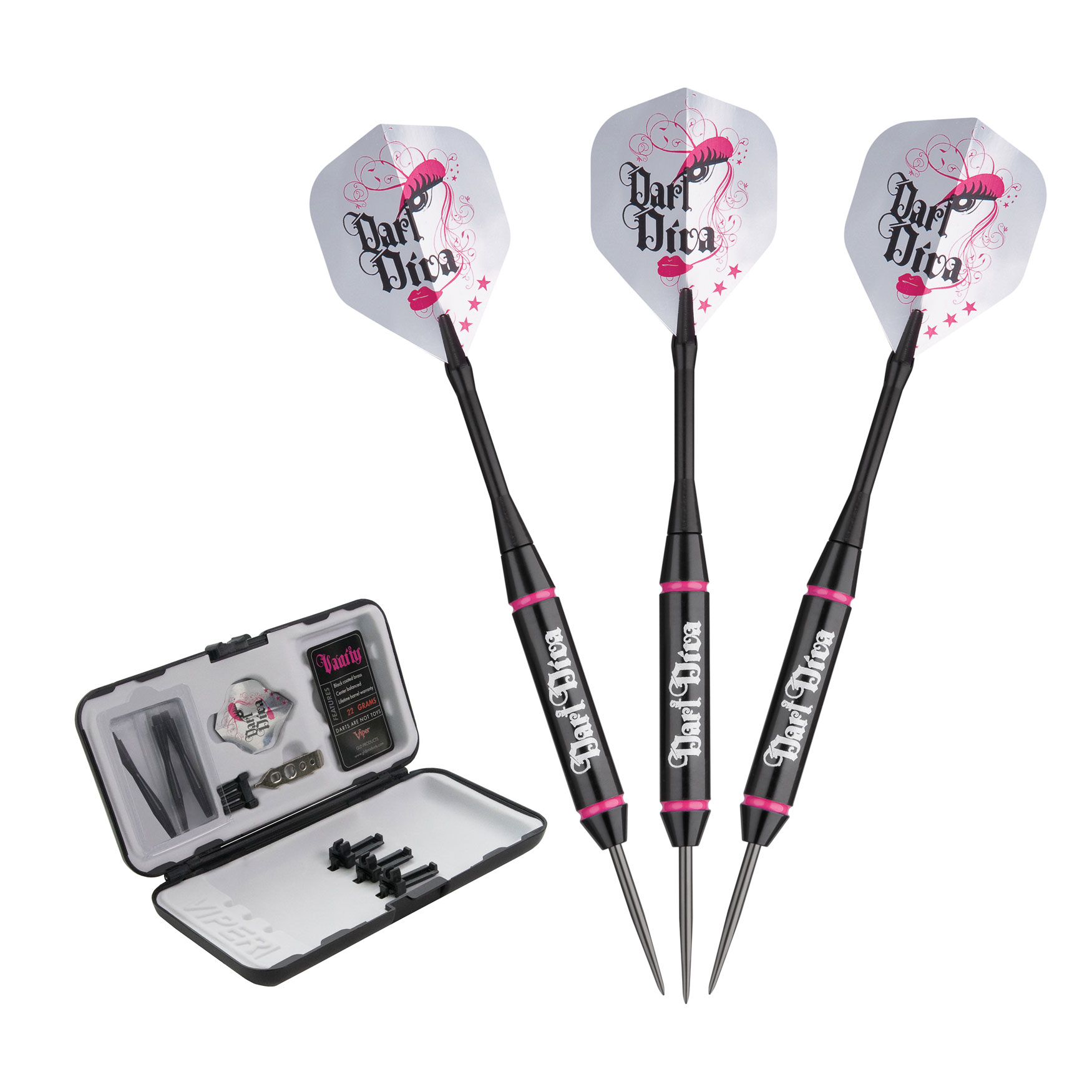 Vanity Dart Diva Steel Tip Darts 22 Grams