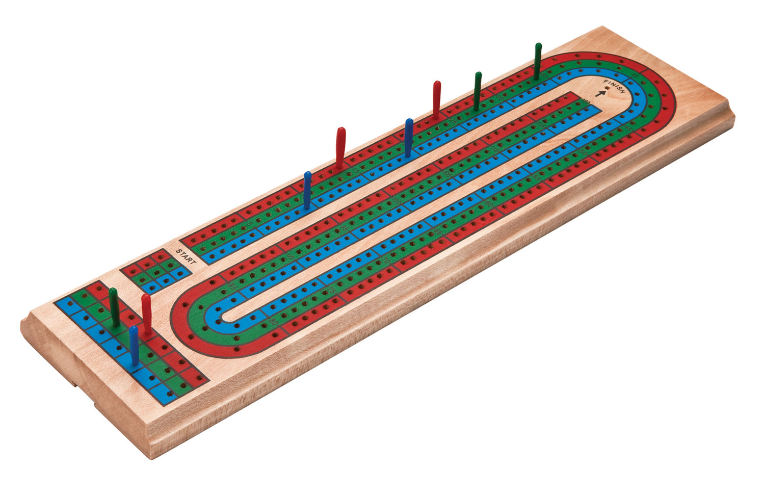 Wooden Cribbage Board