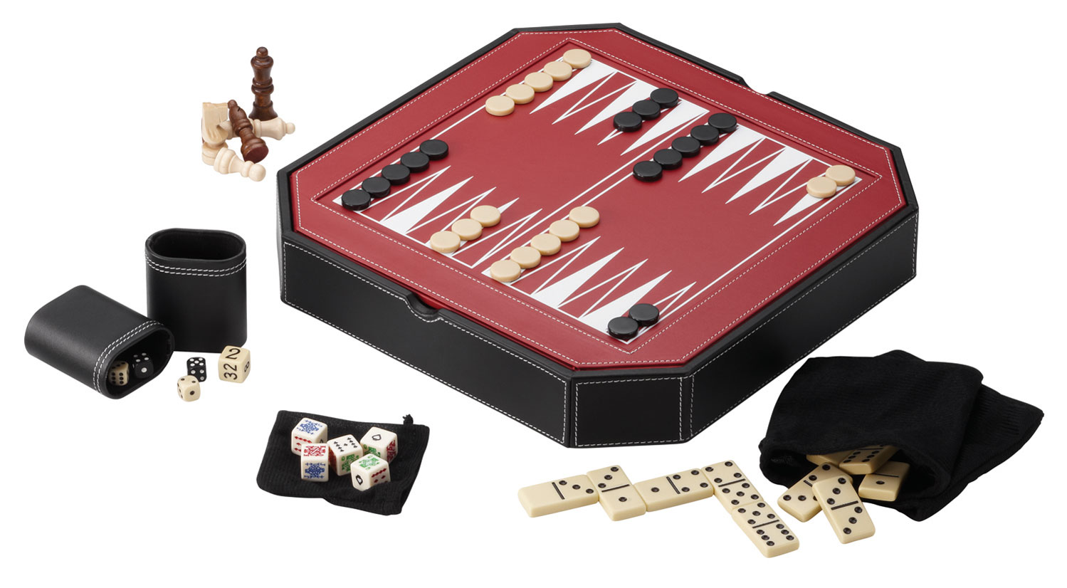 Octagon 5 in 1 Game Set