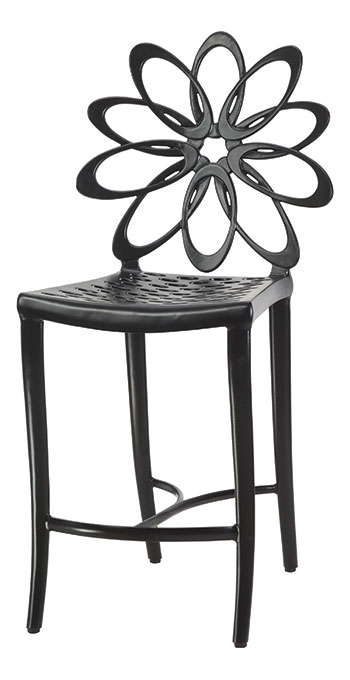 LOTUS CUSHION STATIONARY BALCONY STOOL W/O ARMSW: 22" D: 24.5" H: 42" Weight: 25.5 lbs