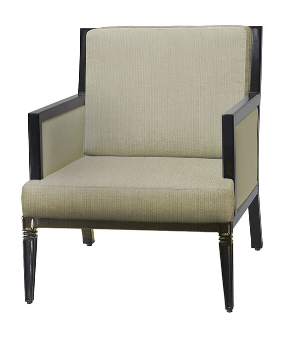 DRAKE UPHOLSTERED LOUNGE CHAIRW: 27.5" D: 32" H: 33.5" Weight: 31.5lbs