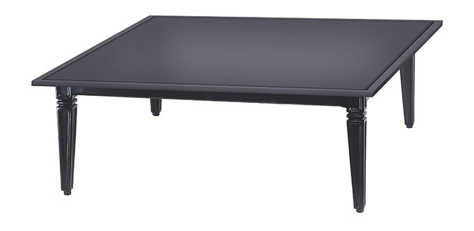 DRAKE 30" SQUARE MODULAR TABLE W: 30" D: 30" H: 12" 