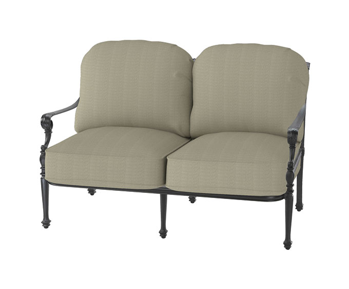 GRAND TERRACE CUSHION LOVESEATW: 52" D: 32.5" H: 39" Weight: 45lbs