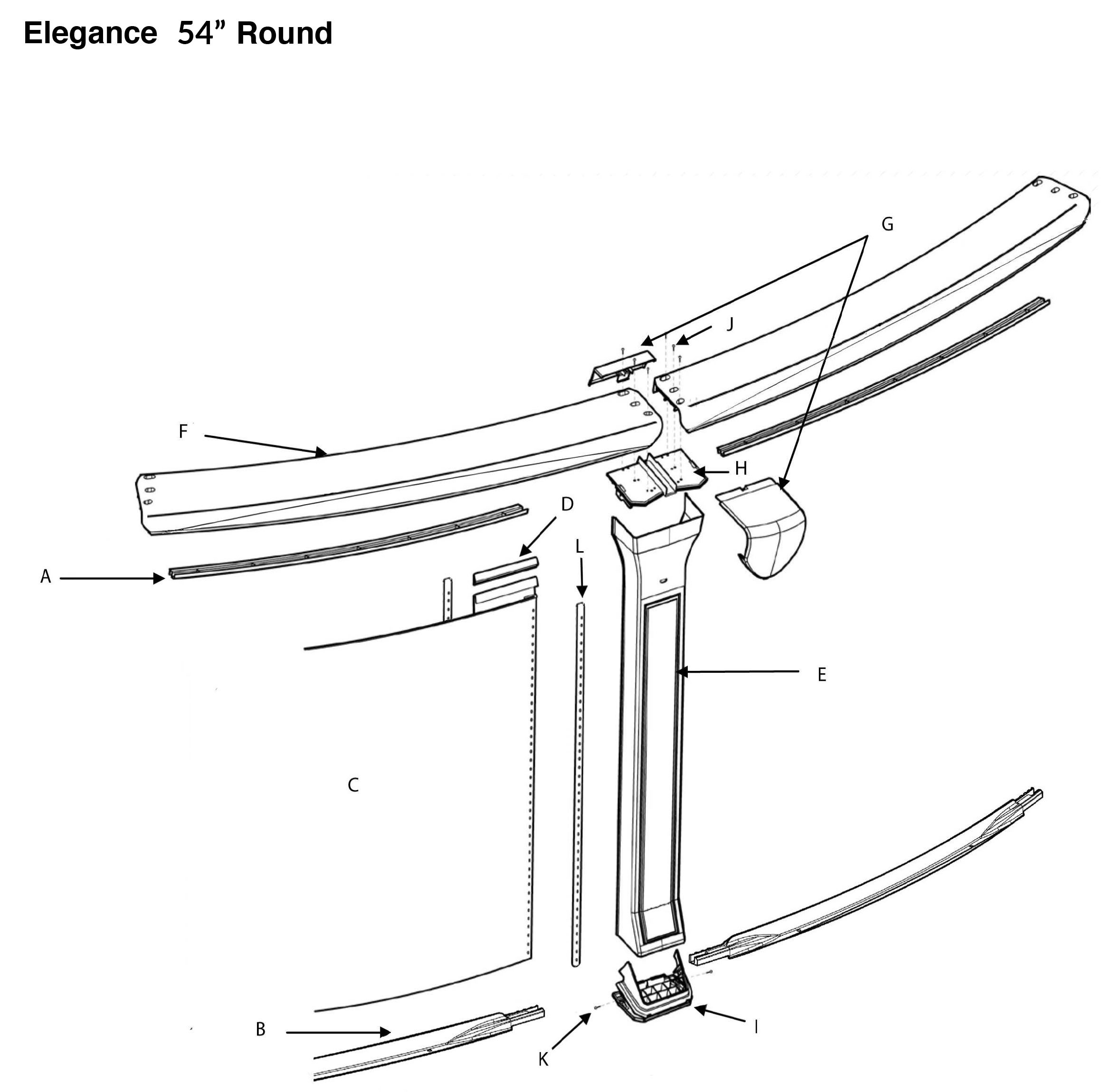 Elegance 54" Round