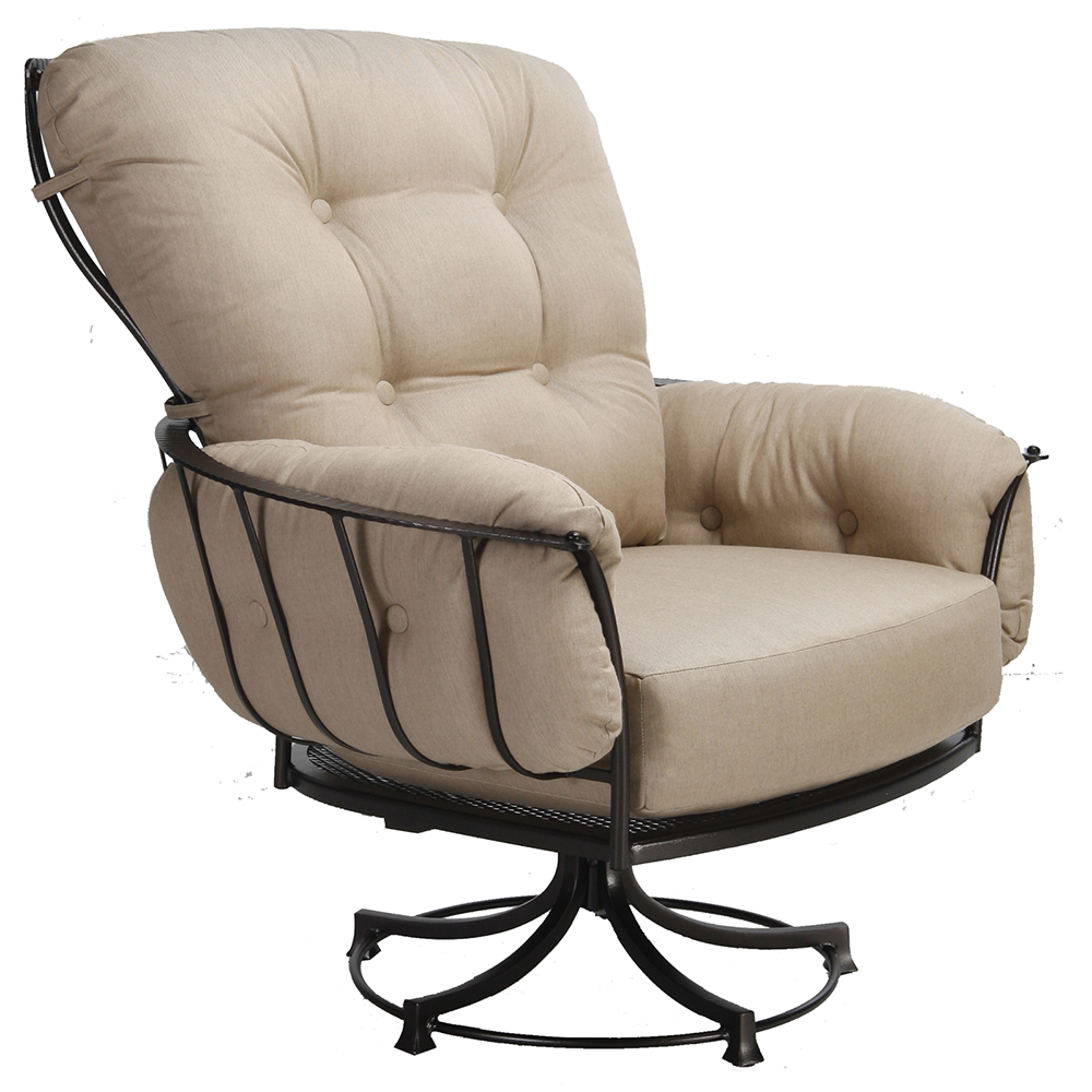 Swivel Rocker Lounge Chair:Width/Diameter :	42.5 Depth/Length:	37.75 Height:	44.5 Seat Height:	19.5 Arm Height:	25 Weight:	78