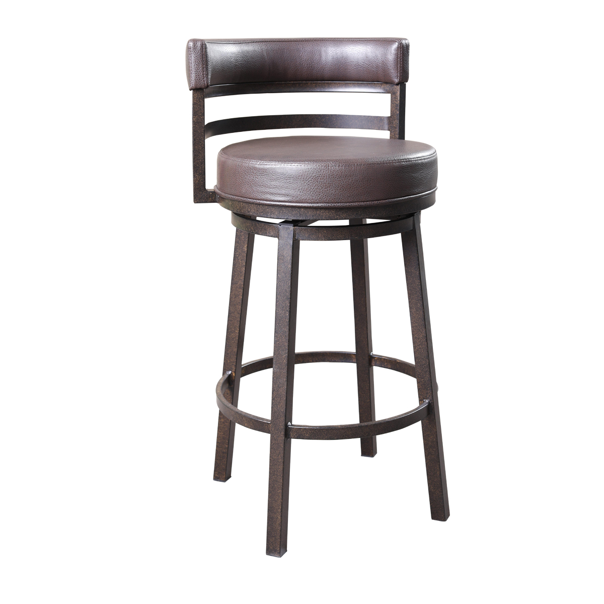 Destin Swivel Stool - Brown 