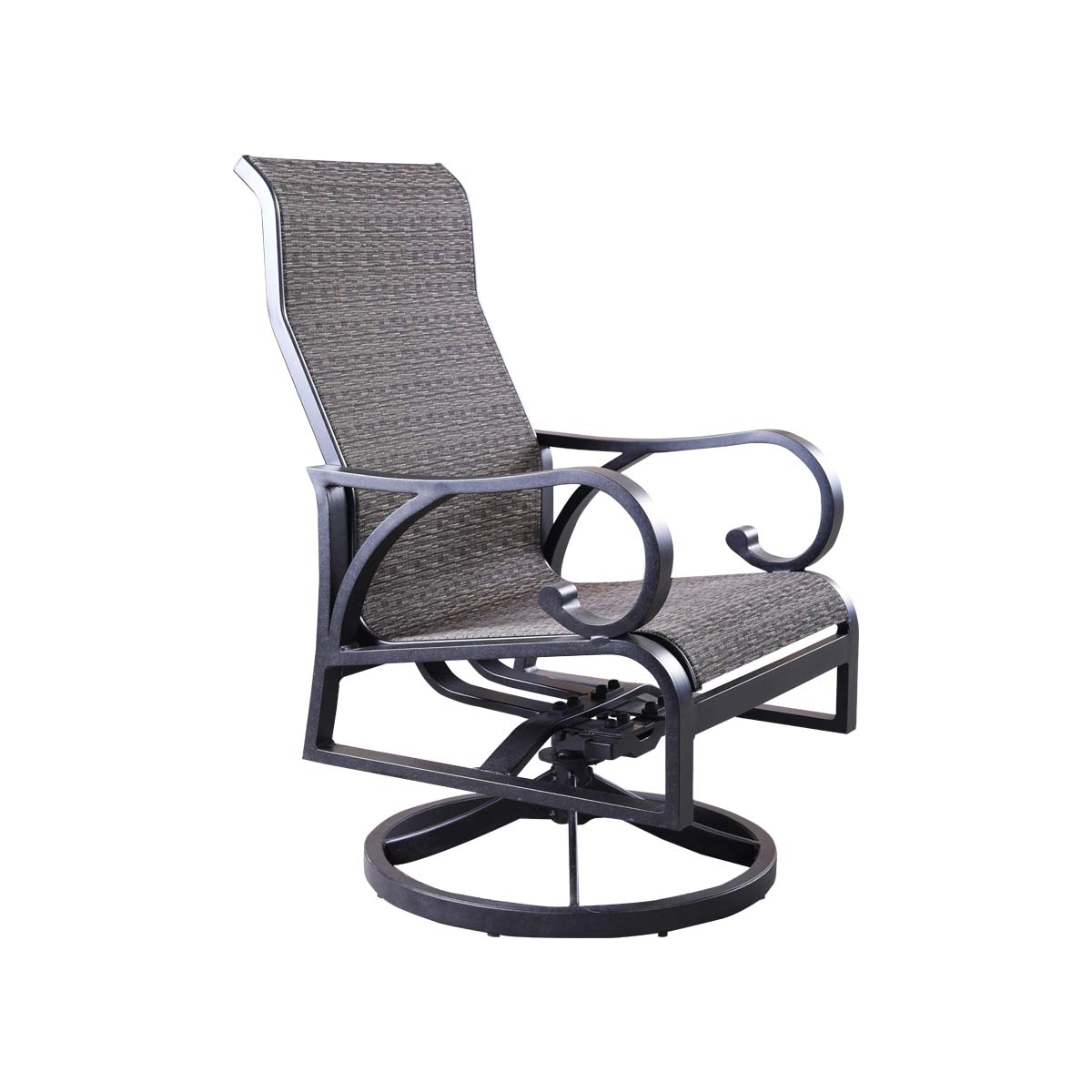 High Back Swivel Rocker25" W x 29" D 42" H
