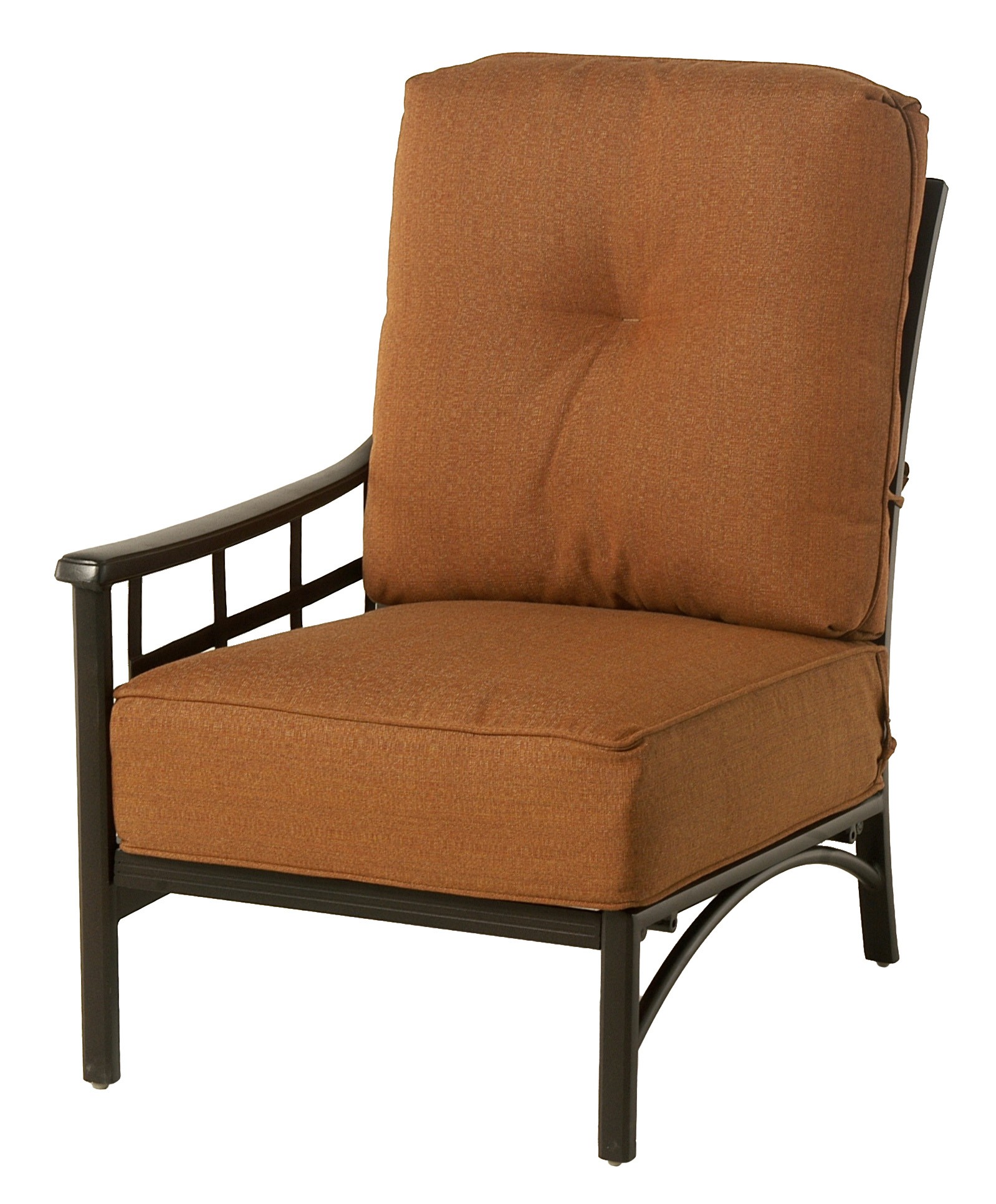 Stratford Outdoor Estate Club Right Chair  24W x 19.3D x 36.7Seat Height 16.5