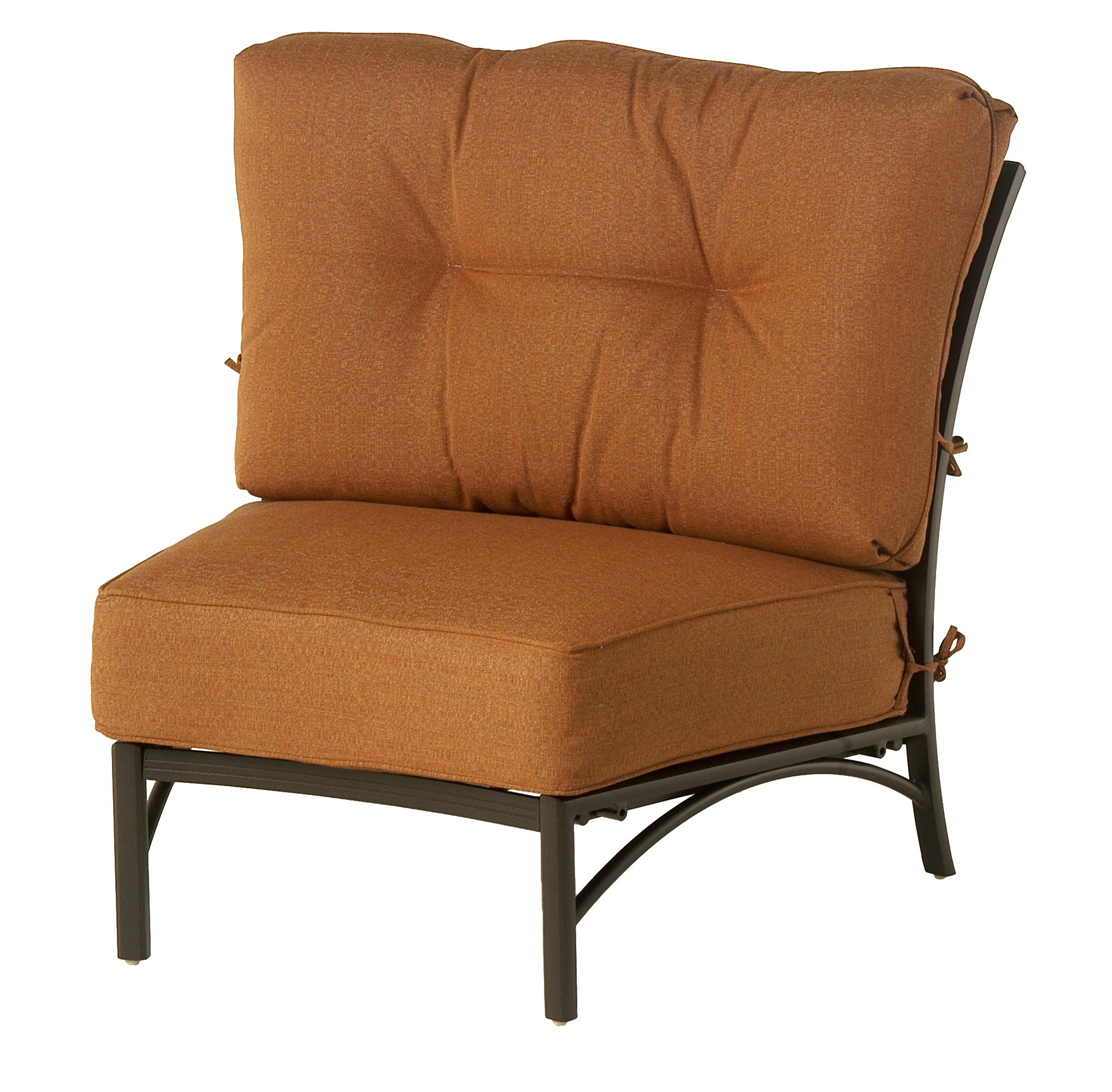 Stratford Outdoor Estate Crescent Middle Chair  41.7 x 27.4 x 10.8 seat 36.3 back Weight: 31lbs