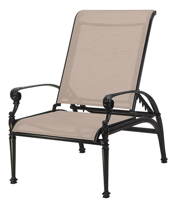 GRAND TERRACE SLING RECLINING CHAIRW: 30" D: 51.5" H: 45"