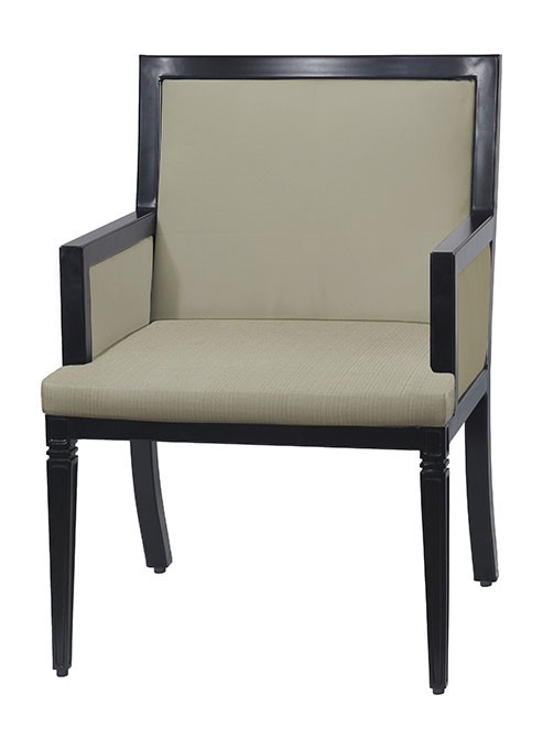 DRAKE UPHOLSTERED DINING CHAIRW: 24" D: 26.5" H: 35" Weight: 32lbs