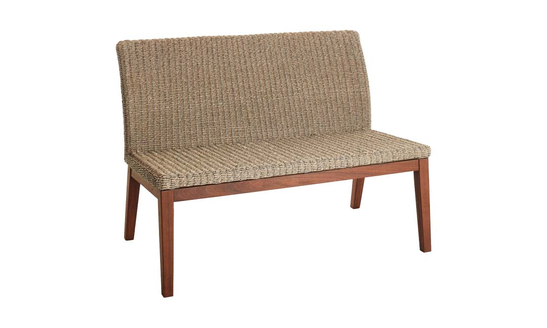 Coral Bench:19.50 x 46.00 x 31.00 in