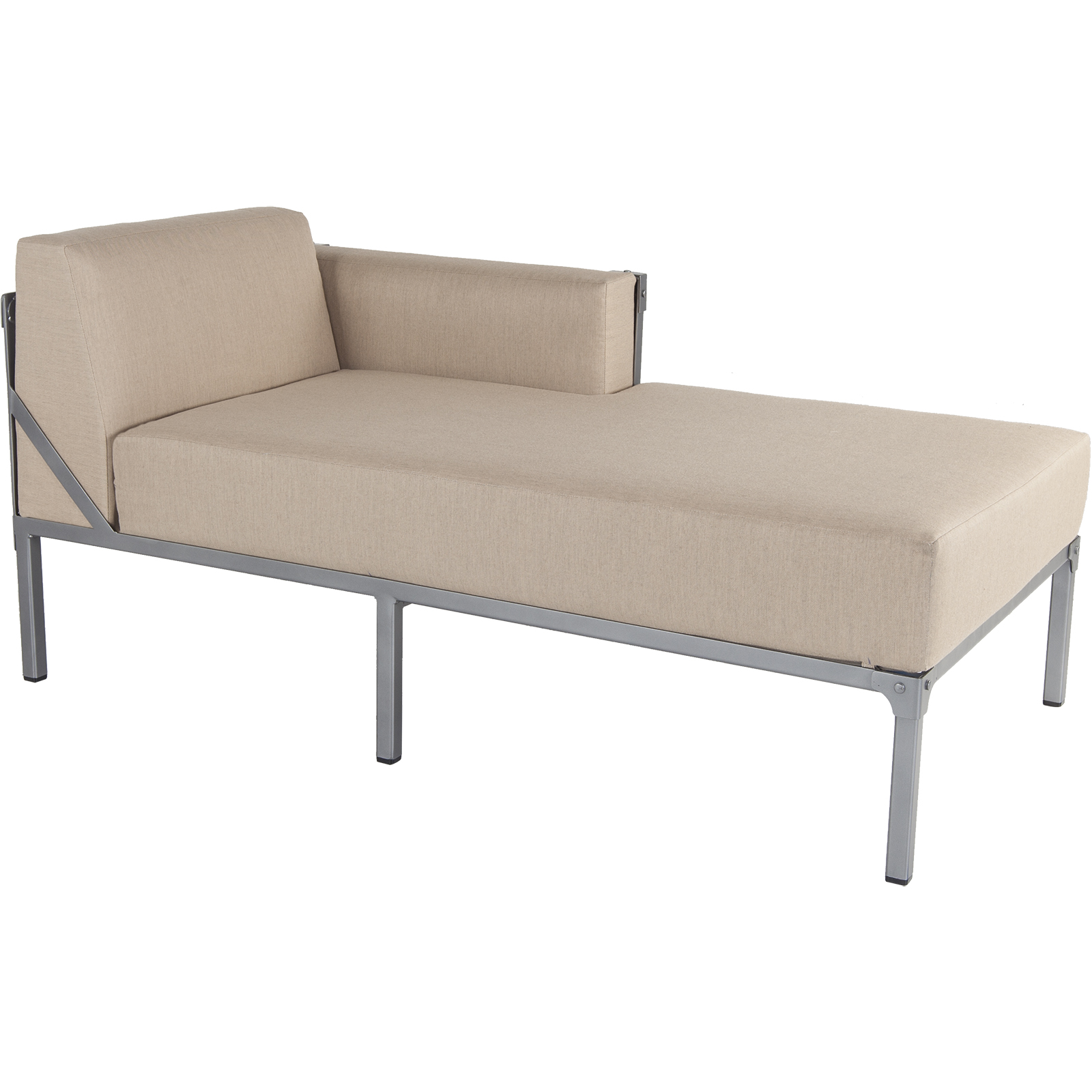 Left Sectional ChaiseWidth/Diameter :	33 Depth/Length:	62  Height:	30 Seat Height:	19 Weight:	114 lbs