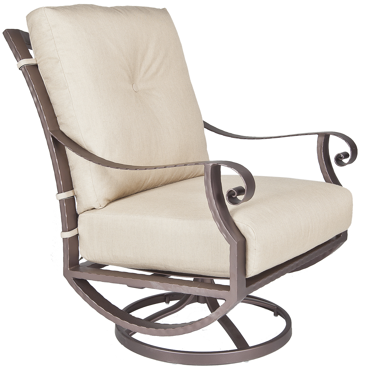 Swivel Rocker Lounge ChairWidth/Diameter :	30 Depth/Length:	39 Height:	40 Seat Height:	20 Arm Height:	26 Weight:	75