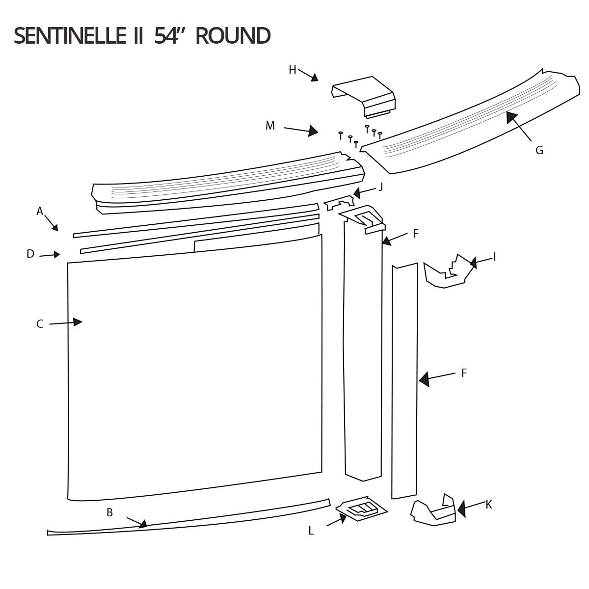 Quantum (Sentinelle II) 54" Round