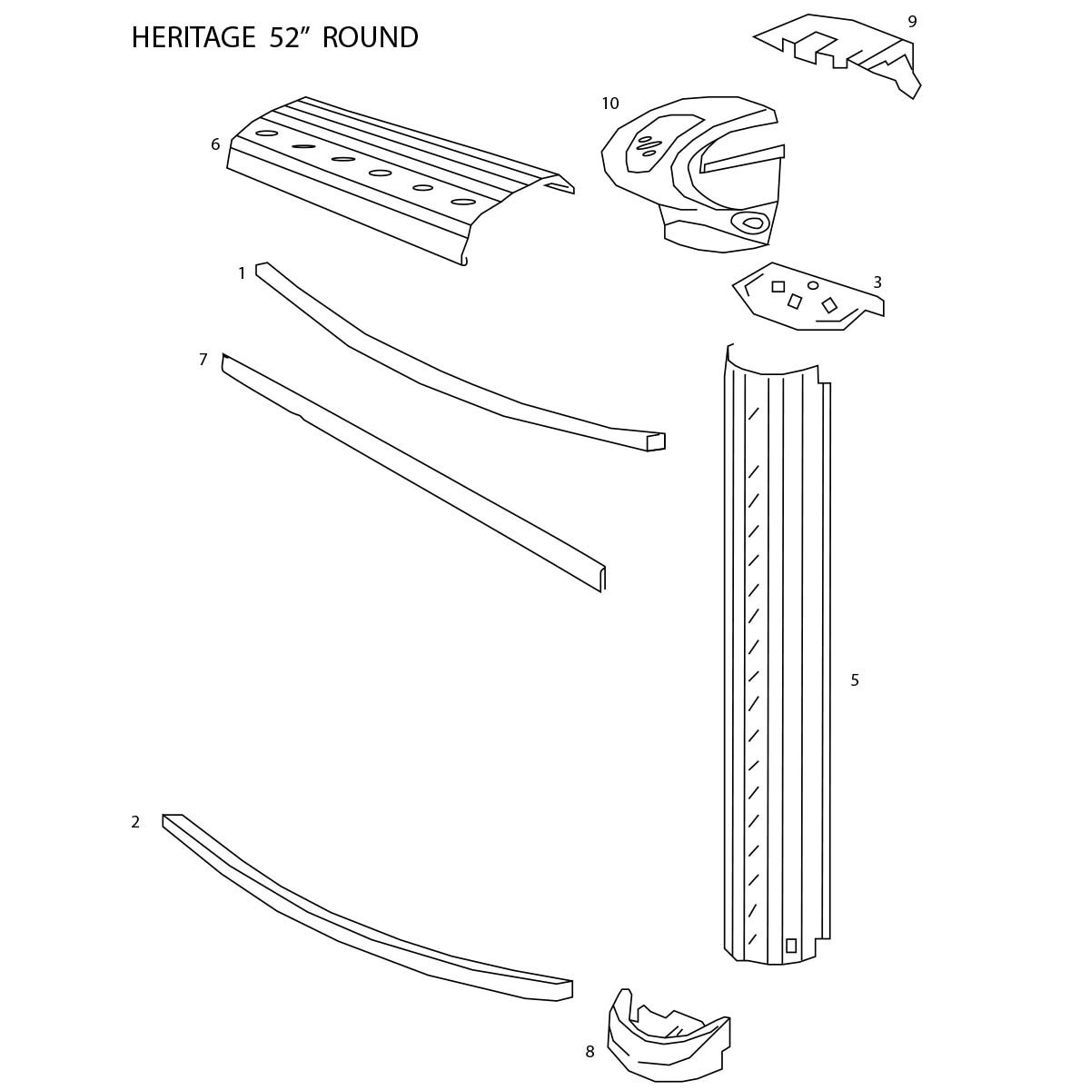 Heritage 52" Round 