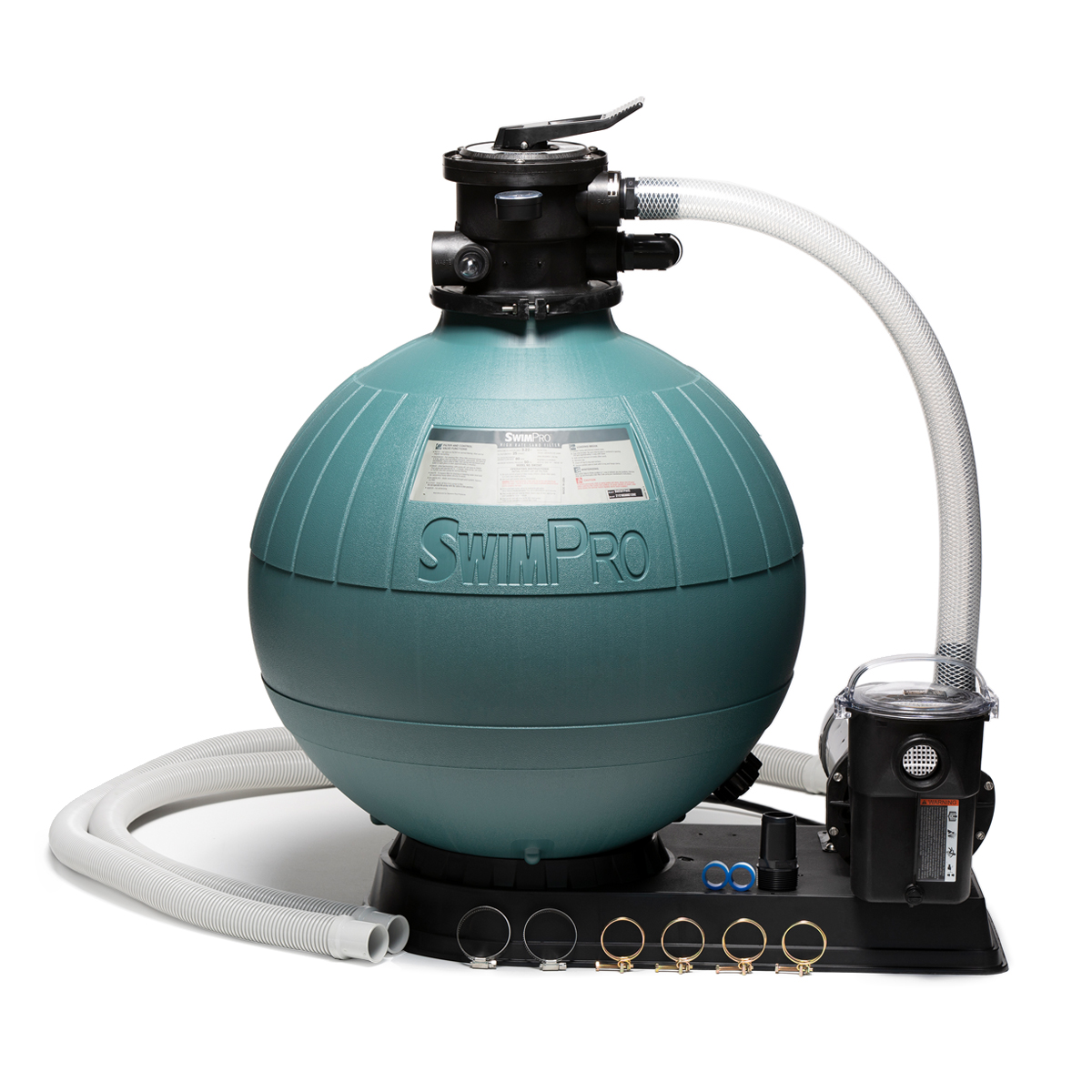 SwimPro 256T Sand Filter System with Twist-Lock Pump and Accessories