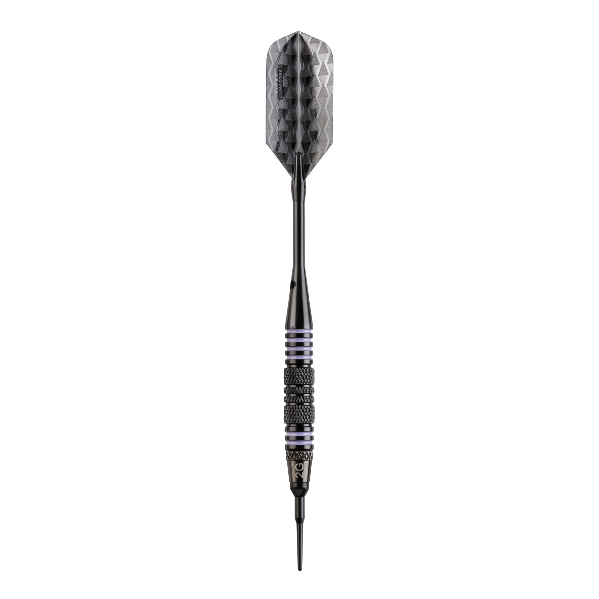 Viper Bobcat Adjustable Soft Tip Darts Purple Rings 16-18 Grams. Also in 16-19 Grams