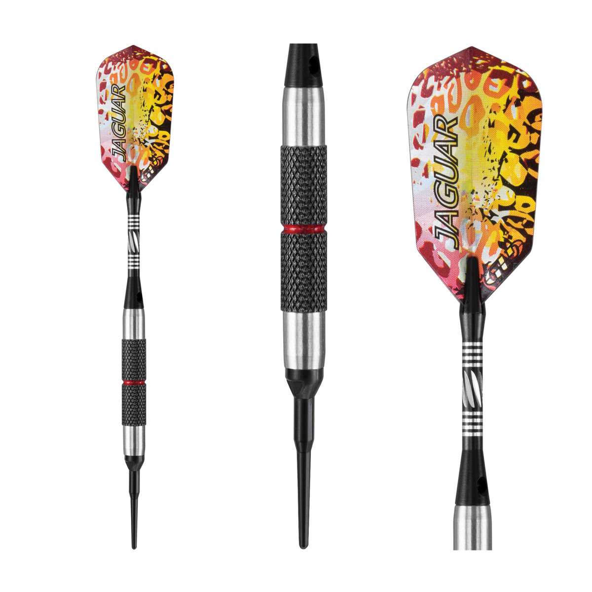 Viper Jaguar Tungsten Soft Tip Darts Silver Barrel 18 Grams