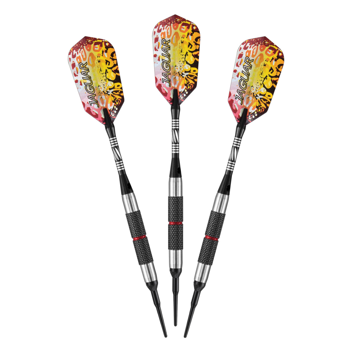 Viper Jaguar Tungsten Soft Tip Darts Silver Barrel 18 Grams