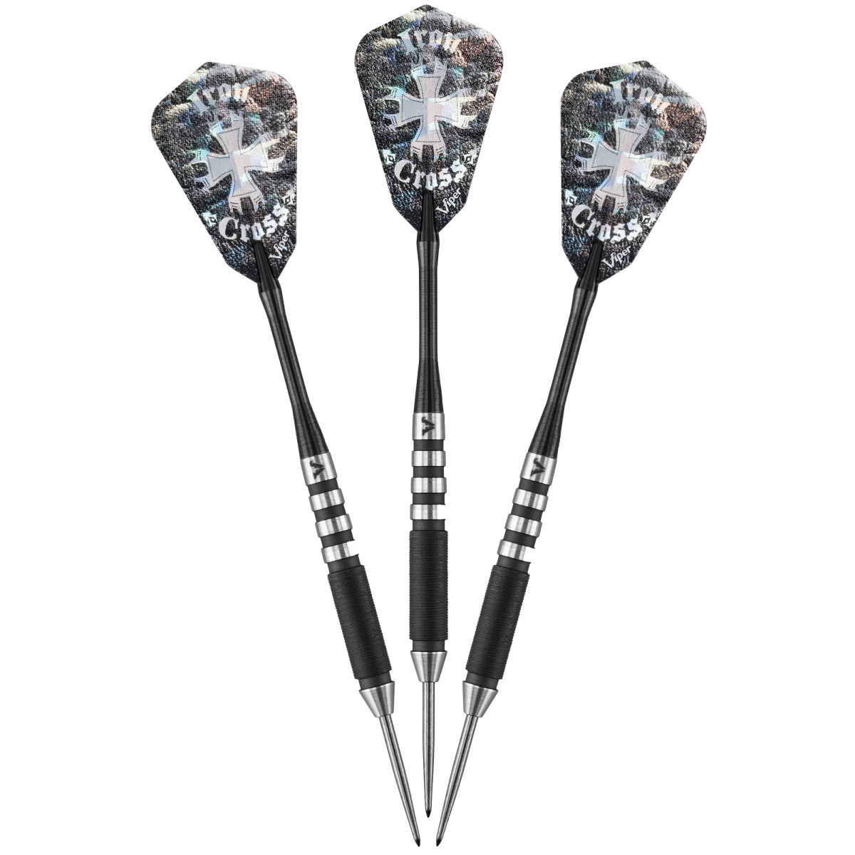 Viper Desperado Tungsten Iron Cross Steel Tip Darts 24 Grams