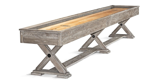 Brixton Driftwood Shuffleboard Table