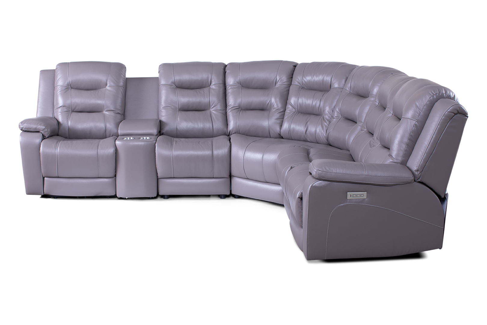 Leighton 6 Piece Power Sectional