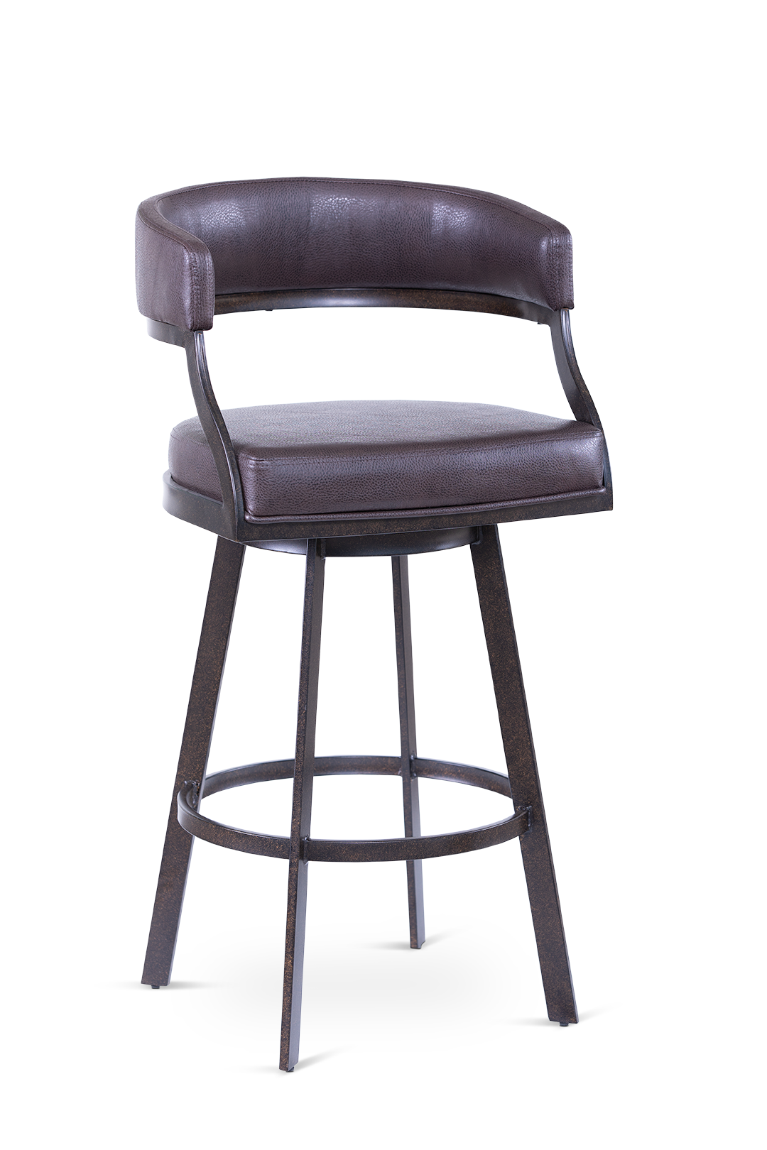 Dothan Swivel Stool - Brown