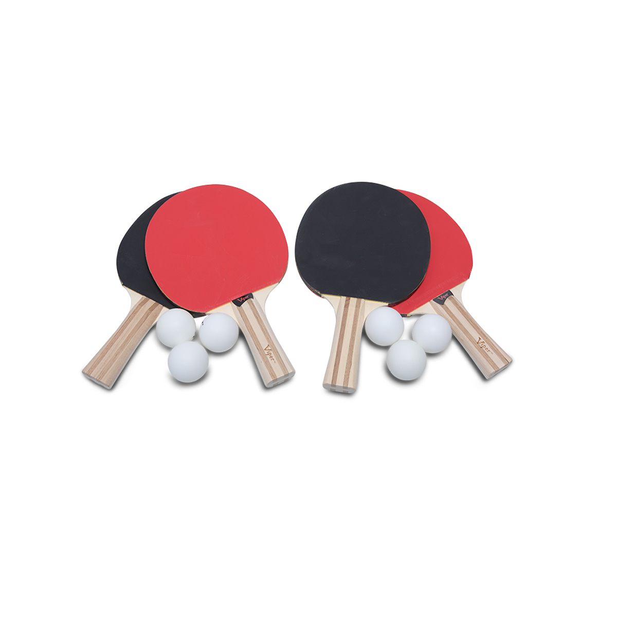 Four Paddle Table Tennis Set