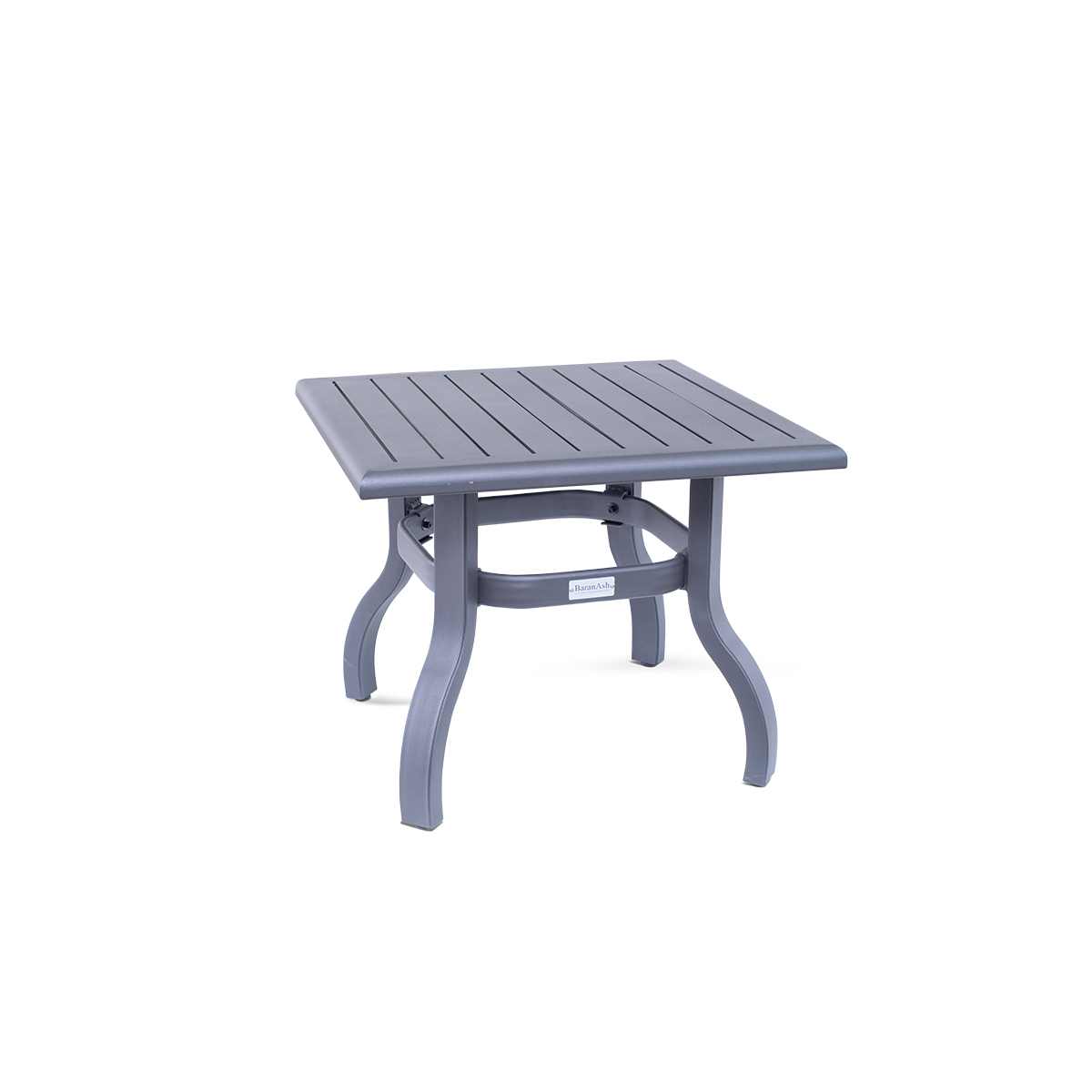 23" Square Graphite End Table