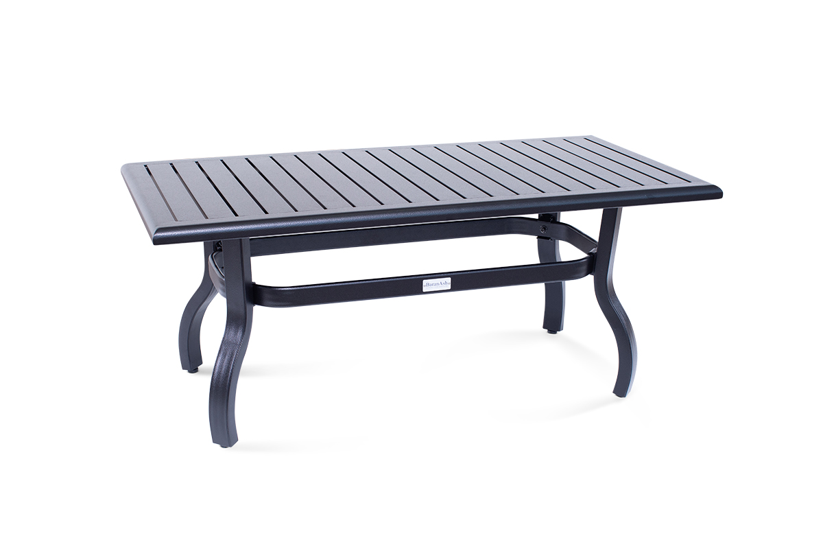 26" x 48" Rectangle Ebony Coffee Table