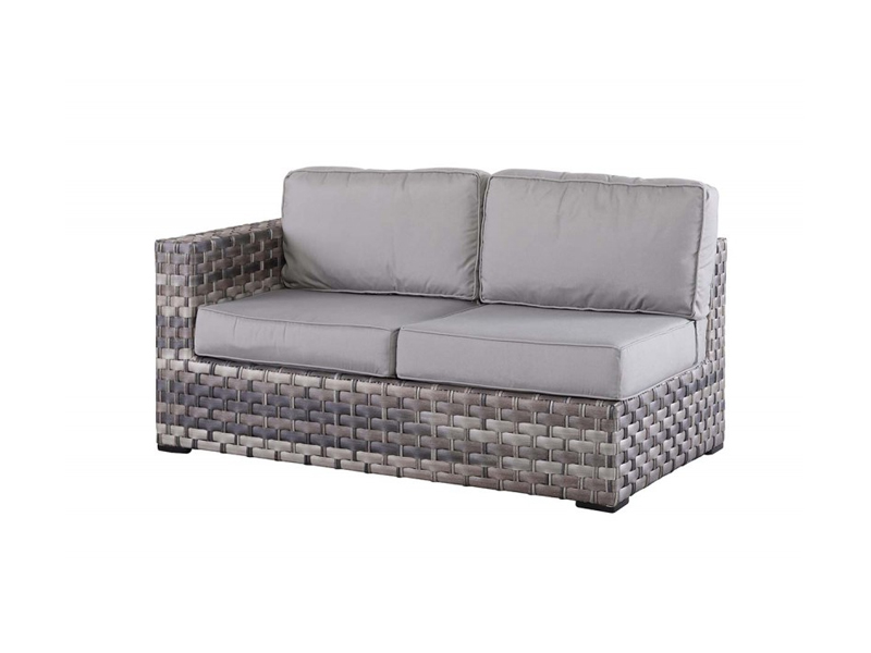 Left Arm Loveseat:
64"  W x 35" D x 36"  H