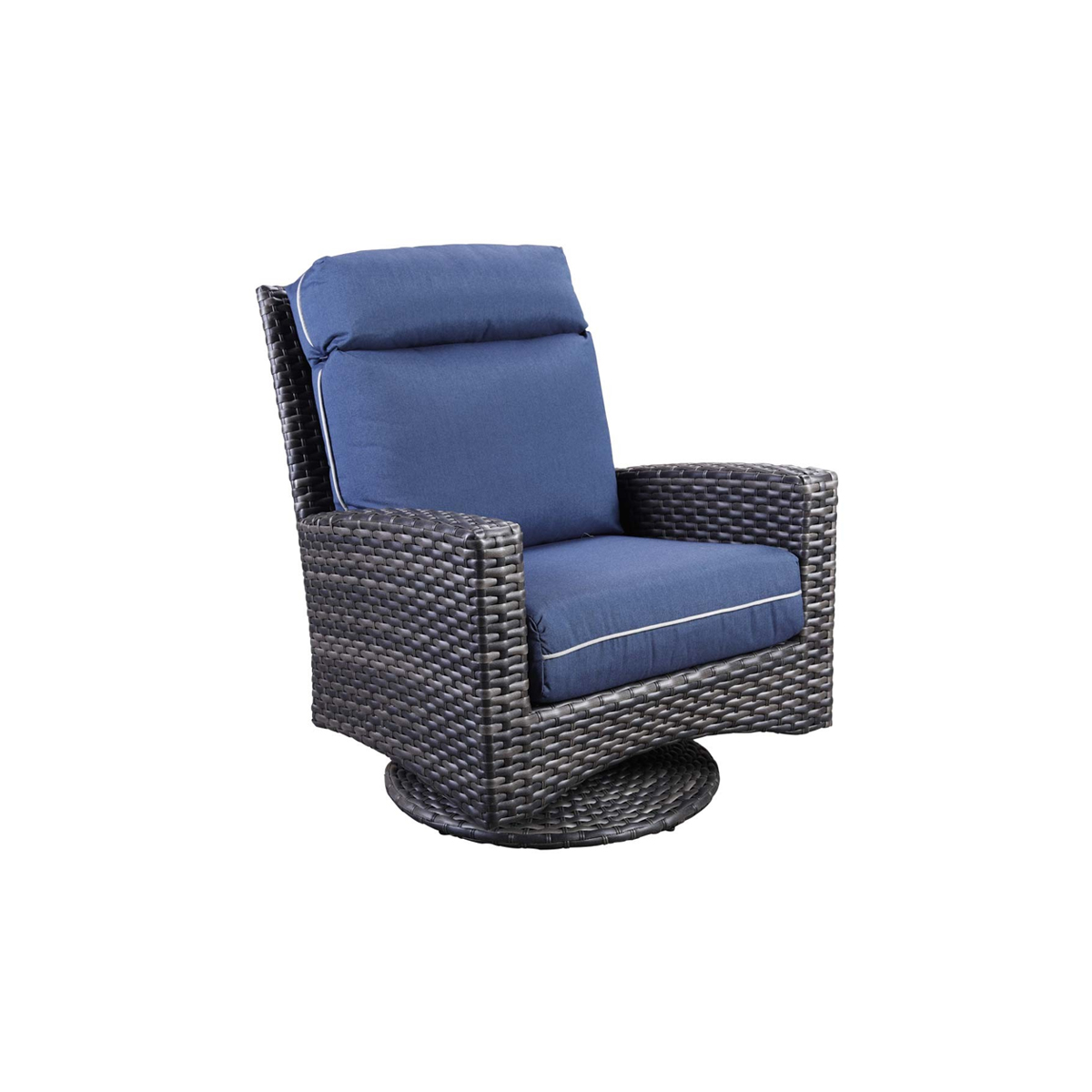 Swivel Rocker: 33"  W x 36" D x 43" H