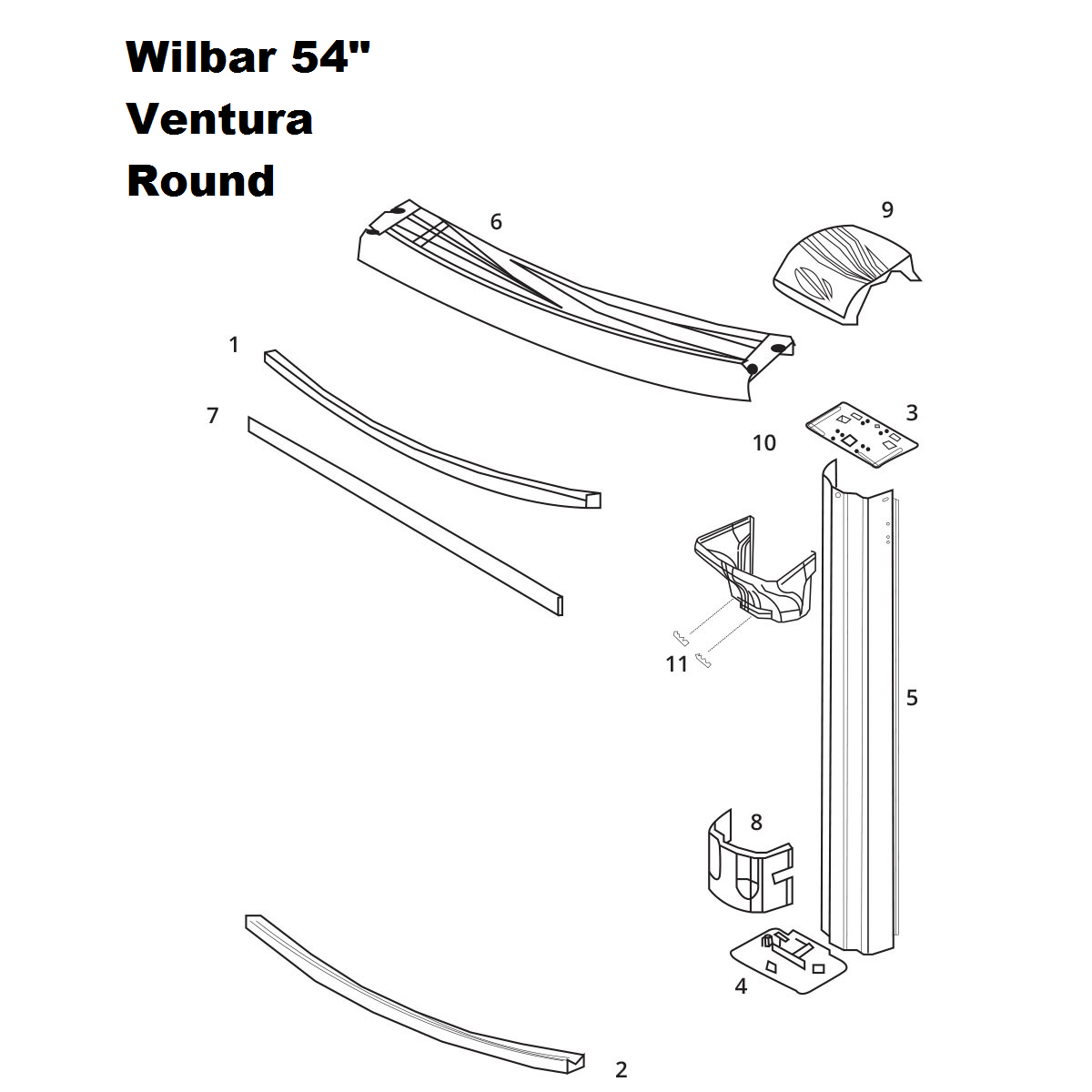 Wilbar 54" Ventura (Round)