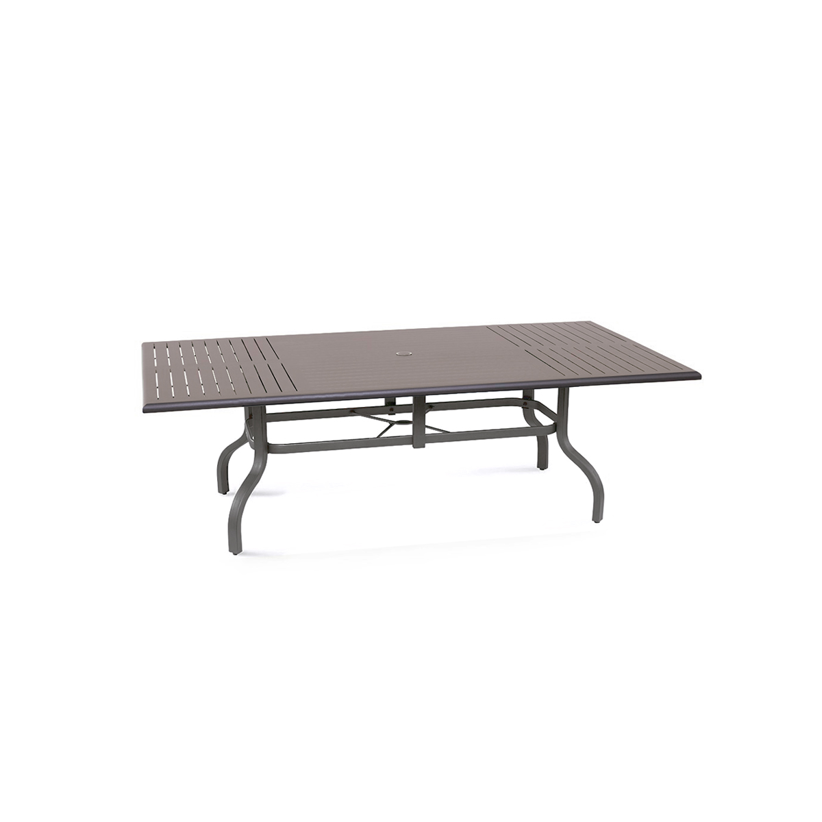 Farnham Rect Slat Table: 84" W x 44" D x 30" H