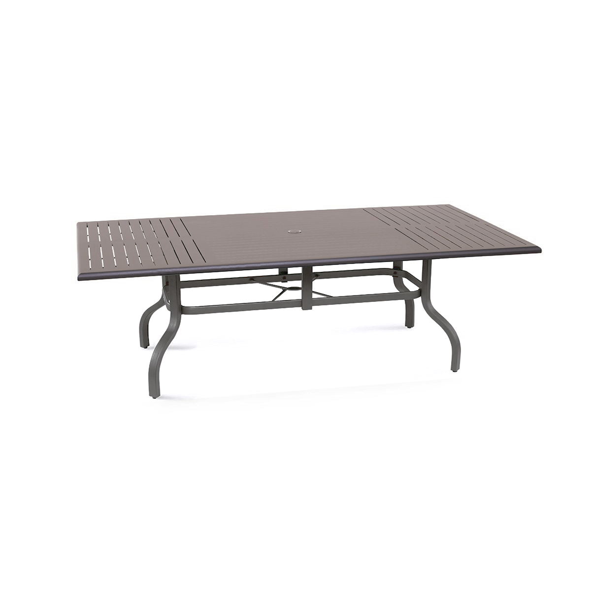 Farnham Rect Slat Table: 112" W x 44 " D x 30"H