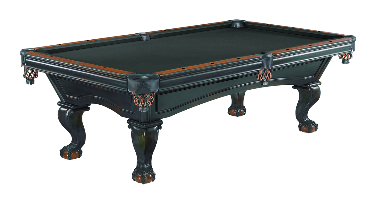 Brunswick Glenwood Billiard Table (Matte Black/Coffee)