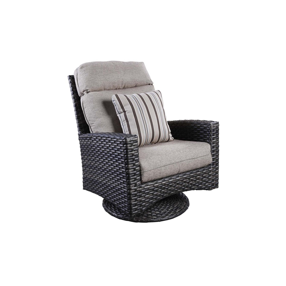 Club Swivel Rocker:  32" W x 36" D x 43" H 